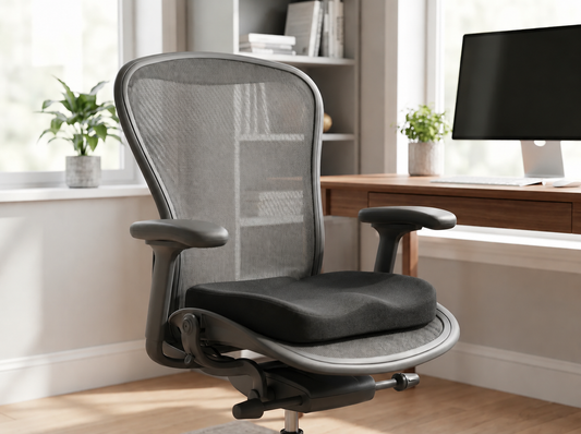 LumbarLock Memory Foam Lumbar Cushion