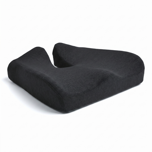 LumbarLock memory foam lumbar cushion studio shot